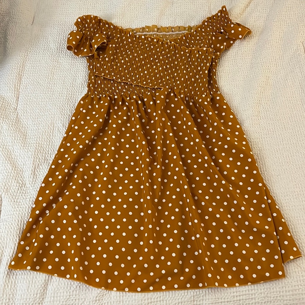 NWOT Shein women’s polka dot dress